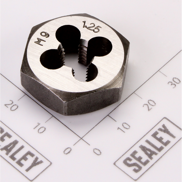Sealey Metric Hex Die M9 x 1.25mm
