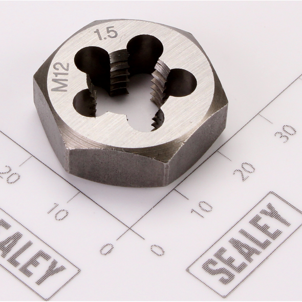 Sealey Metric Hex Die M12 x 1.5mm