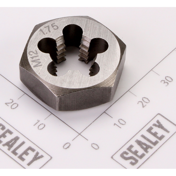 Sealey Metric Hex Die M12 x 1.75mm