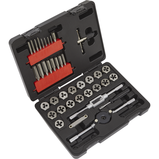 Sealey Tap & Hex Die Set 39pc AK3039HM Sealey  - Town Parts