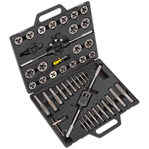 Sealey Tap & Die Set 45pc Split Dies Imperial AK303IMP Sealey  - Town Parts