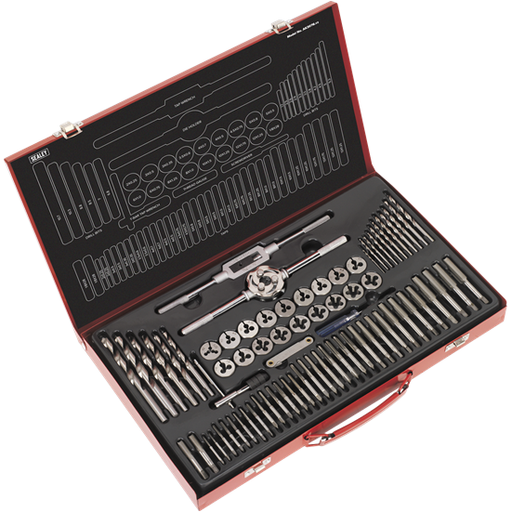 Sealey Tap & Die Set 76pc Split Dies Metric AK3076 Sealey  - Town Parts