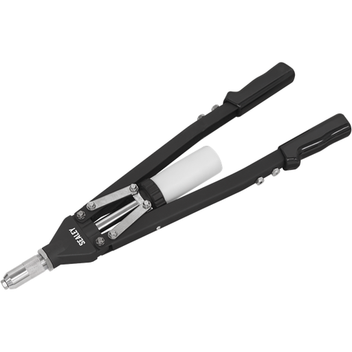 Sealey Long-Arm Riveter with Collection Bowl Heavy-Duty AK3981 Sealey  - Town Parts
