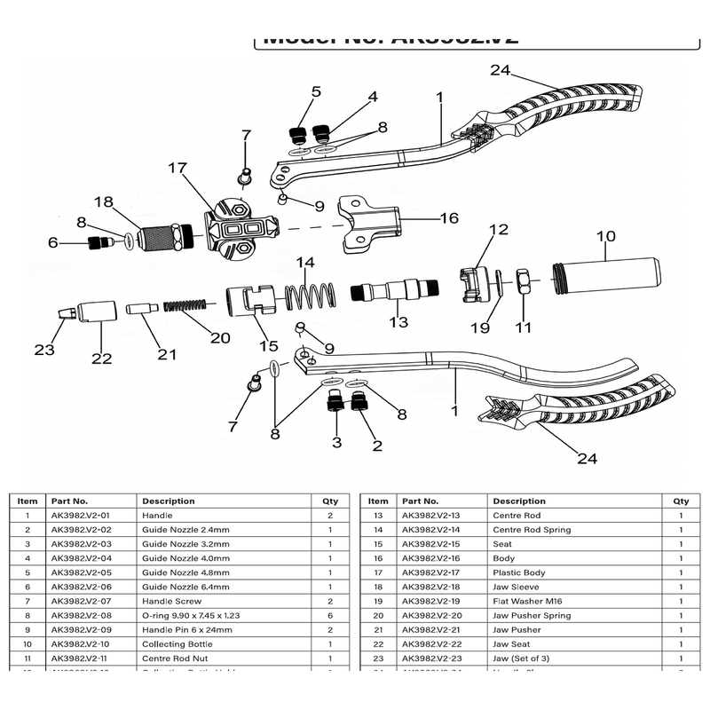 Sealey Guide Nozzle 6.4mm