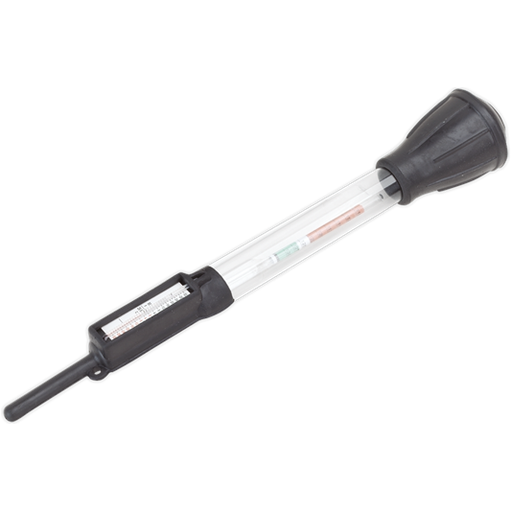 Sealey Battery Fluid Tester Tube Type 6/12/24V AK414 Sealey  - Town Parts