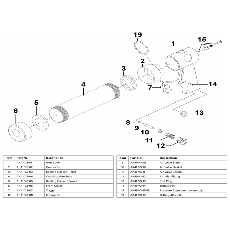 Sealey Air Valve Spring