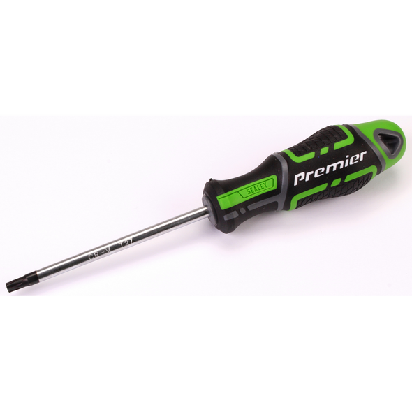 Sealey TRX-Star (Gripmax) Screwdriver T27x75mmL 'Hi-Vis'