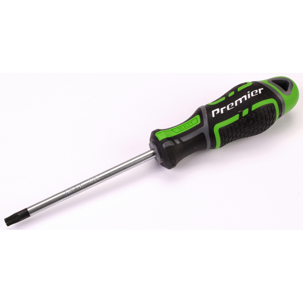 Sealey TRX-Star (Gripmax) Screwdriver T30x75mmL 'Hi-Vis'