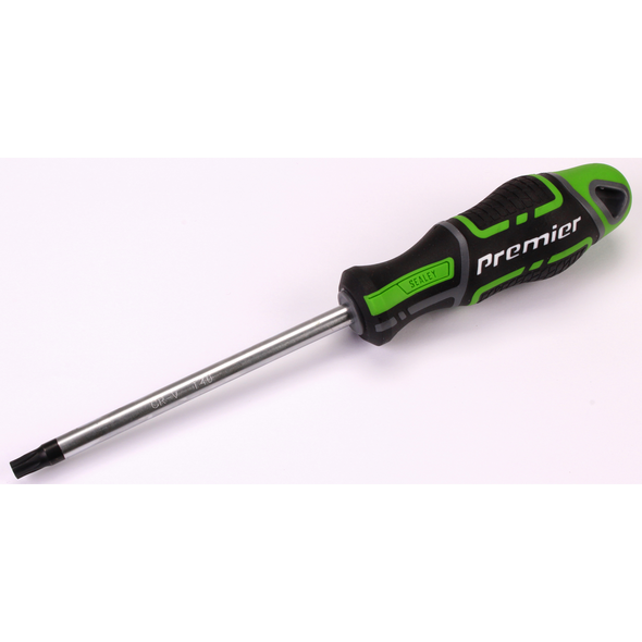 Sealey TRX-Star (Gripmax) Screwdriver T40x75mmL 'Hi-Vis'