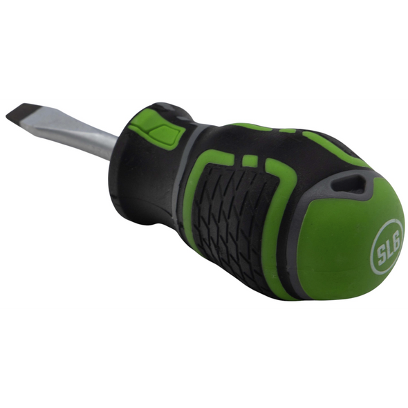 Sealey Screwdriver Slotted 6 x 38mm GripMax 'Hi-Vis'