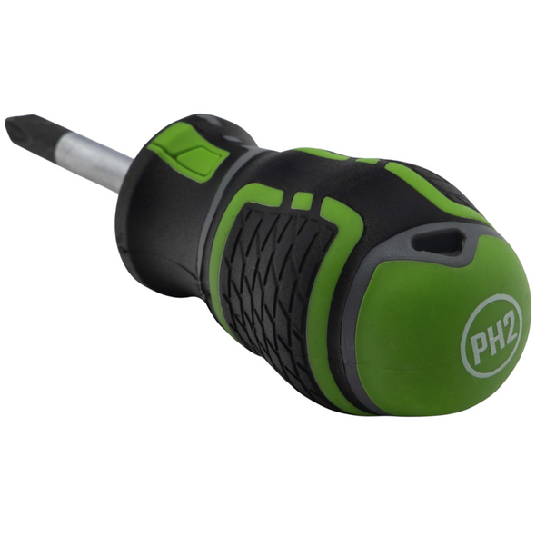 Sealey Screwdriver Phillips #2 x 38mm GripMax 'Hi-Vis'