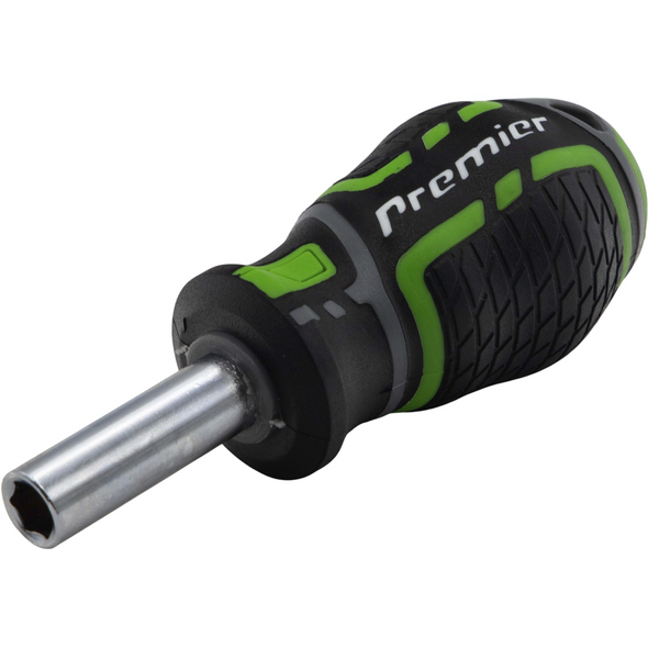 Sealey Bit Holder - Stubby GripMAX 'Hi-Vis'