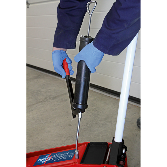 Sealey Side Lever Grease Gun 3-Way Fill AK445 Sealey  - Town Parts