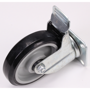 Sealey Wheel, Swivel castor 4 bolt (w/brake)