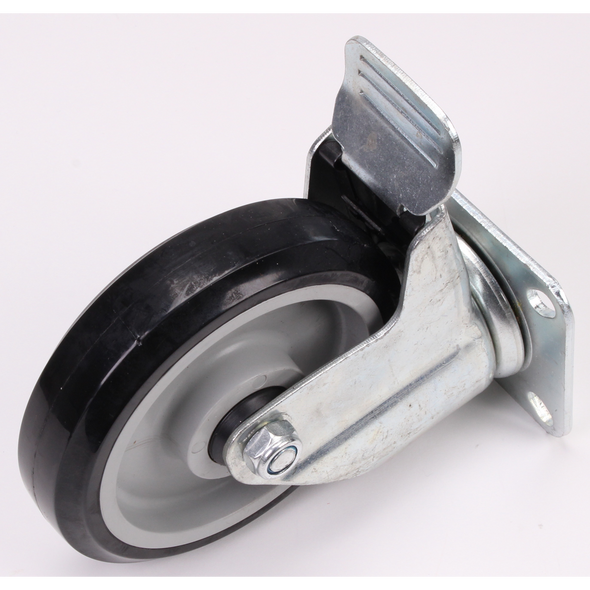 Sealey Wheel, Swivel castor 4 bolt (w/brake)