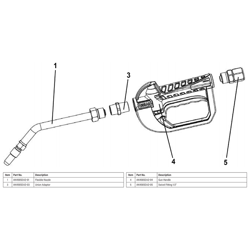 Sealey Union Adaptor