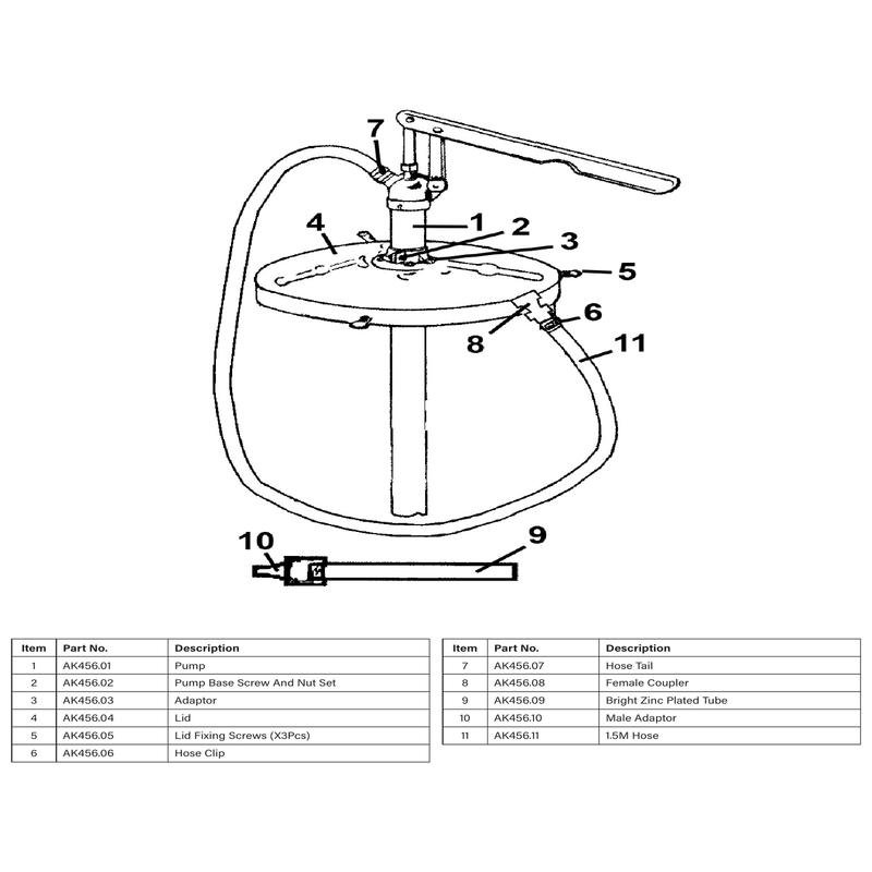 Sealey Hose clip