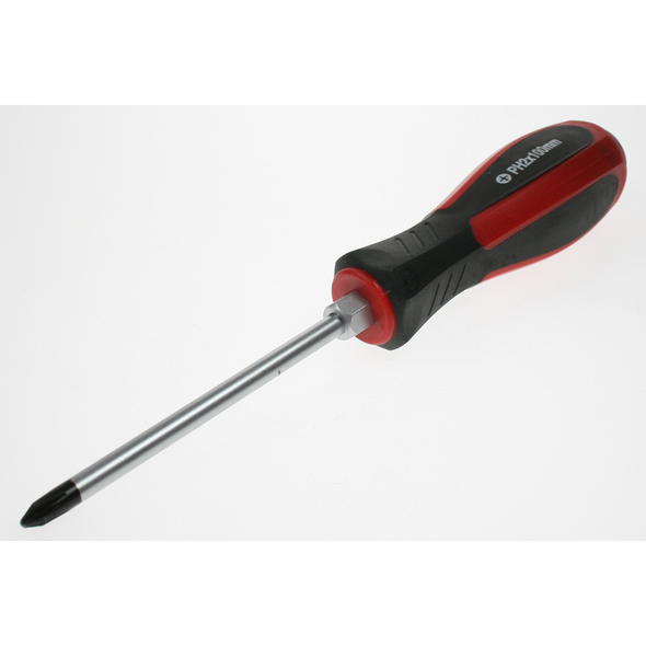 Sealey Screwdriver hammer-thru ph2x100mm