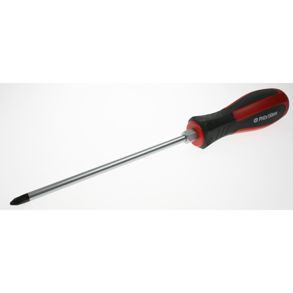 Sealey Screwdriver hammer-thru ph2x150mm