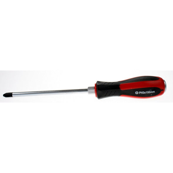 Sealey Screwdriver hammer-thru ph3x150mm