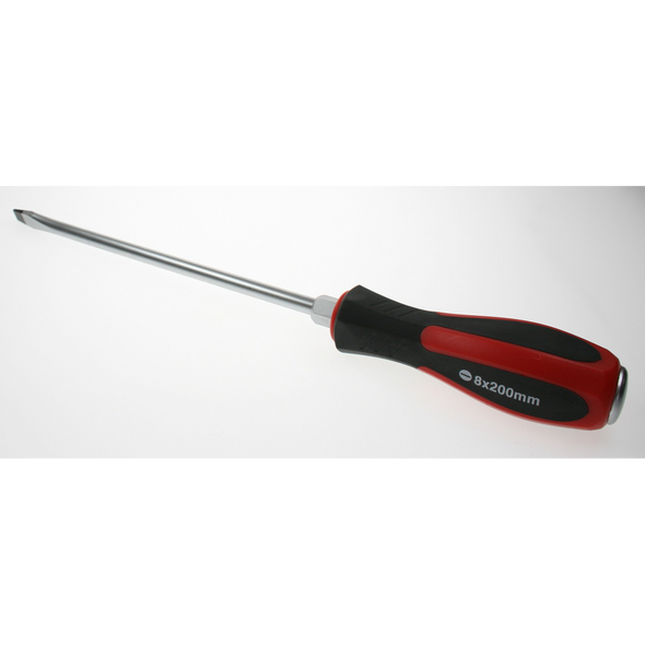 Sealey Screwdriver hammer-thru sl8x200mm