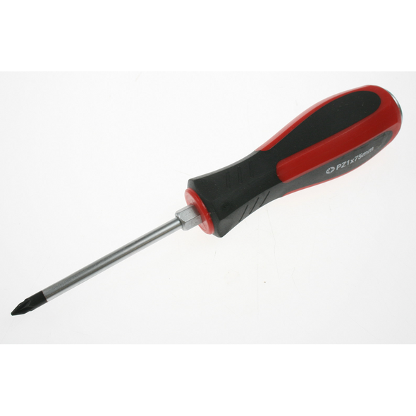 Sealey Screwdriver hammer-thru pz1x75mm