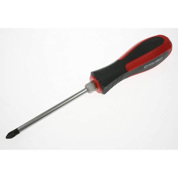 Sealey Screwdriver hammer-thru pz2x100mm