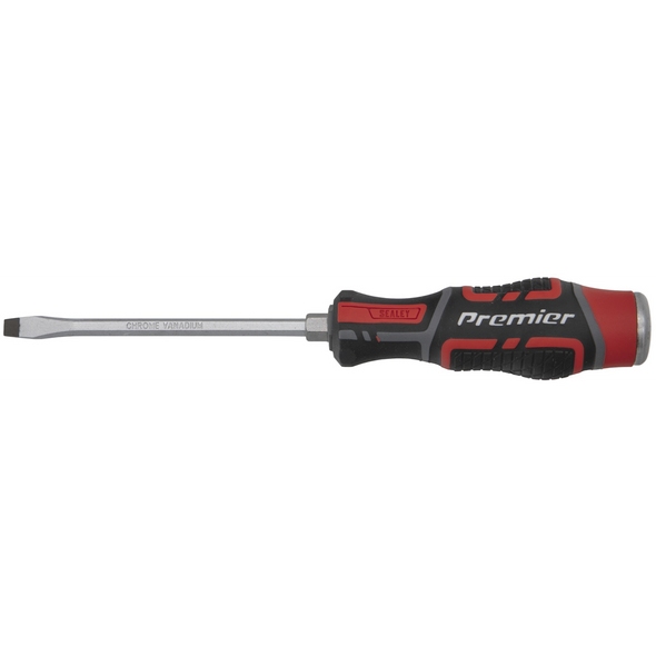 Sealey Screwdriver Slotted (Hammer-Thru) 5 x 100mm
