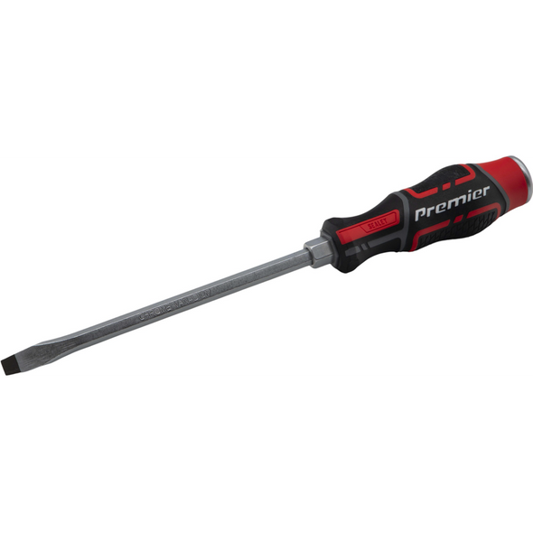 Sealey Screwdriver Slotted (Hammer-Thru) 8 x 175mm