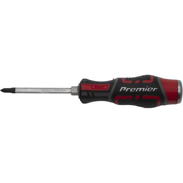 Sealey Screwdriver Phillips (Hammer-Thru) PH1 x 75mm