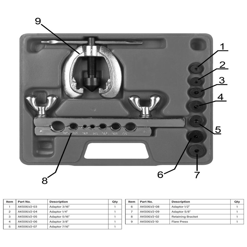 Sealey Retaining bracket