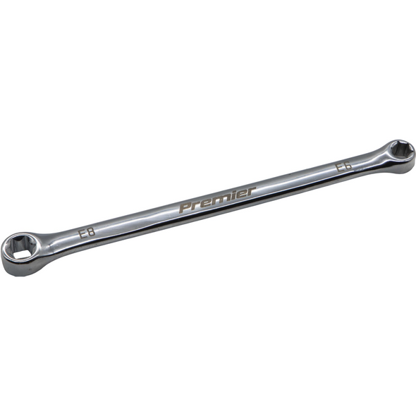 Sealey TRX-Star Double End Spanner E6 x E8