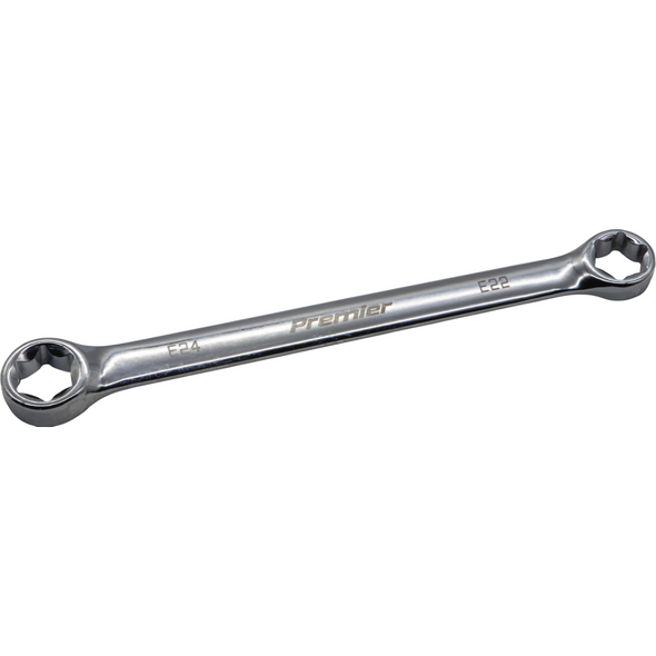 Sealey TRX-Star Double End Spanner E22 x E24