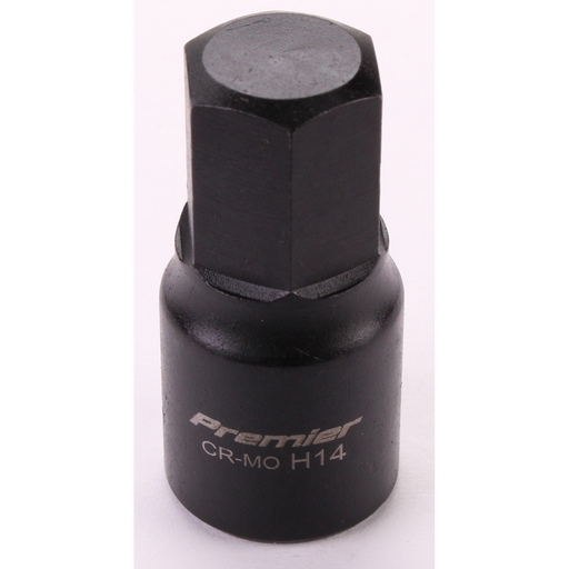 Sealey 3/8"Dr Low Profile Hex Impact Socket Bit 14mm