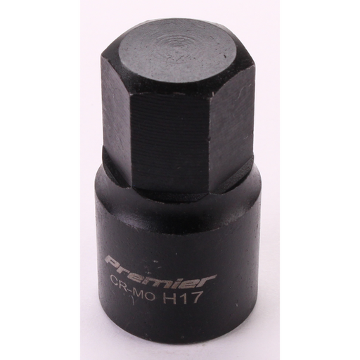 Sealey 3/8"Dr Low Profile Hex Impact Socket Bit 17mm