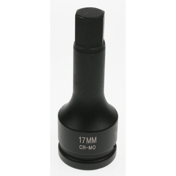 Sealey 3/4"dr impact hex bit 17mm