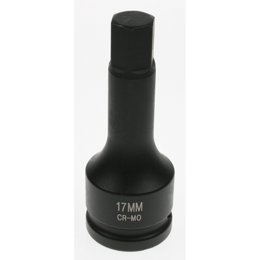 Sealey 3/4"dr impact hex bit 17mm