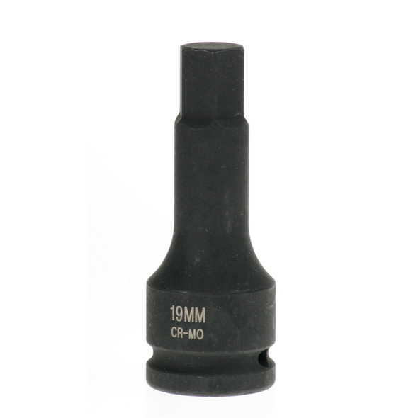 Sealey 3/4"dr impact hex bit 19mm