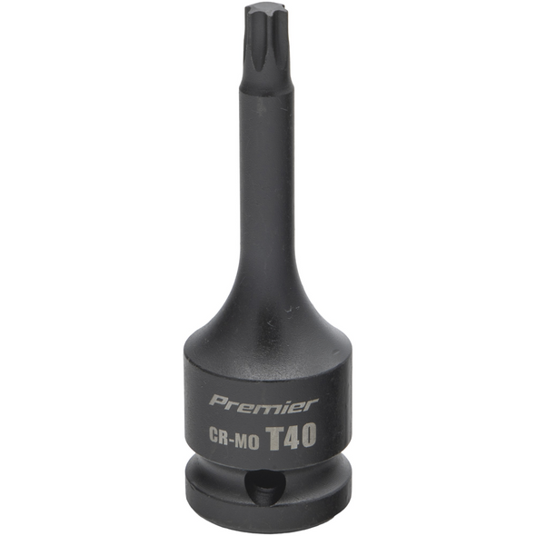 Sealey 1/2"Dr Impact TRX-Star Socket Bit T40 (78mmL)