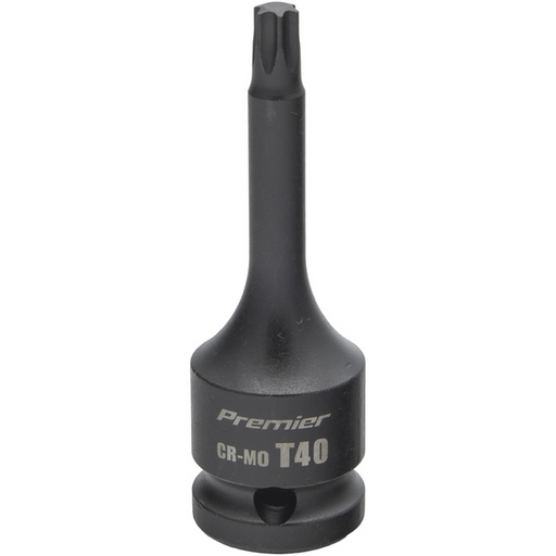 Sealey 1/2"Dr Impact TRX-Star Socket Bit T40 (78mmL)