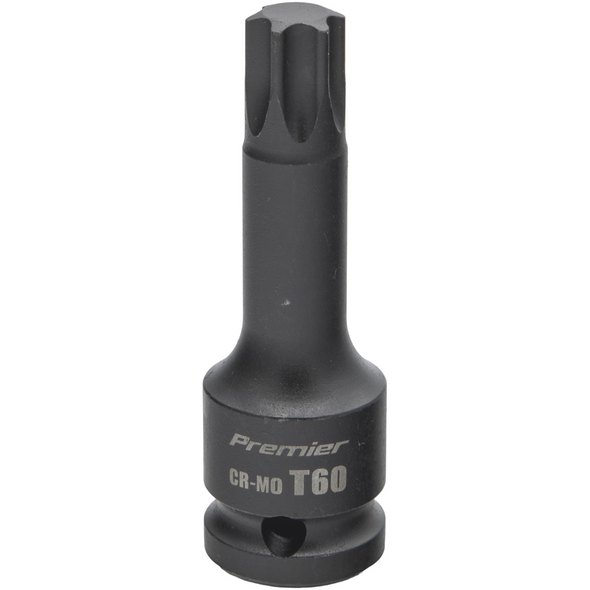 Sealey 1/2"Dr Impact TRX-Star Socket Bit T60 (78mmL)