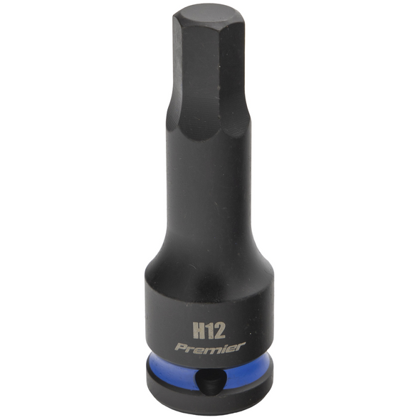 Sealey 1/2"Dr Impact Torx Bit Socket H12 (Blue Coded Ring)