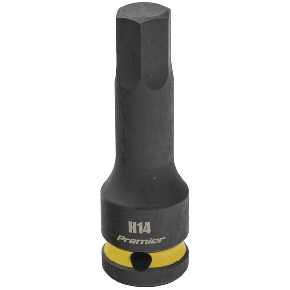 Sealey 1/2"Dr Impact Torx Bit Socket H14 (Yellow Coded Ring)