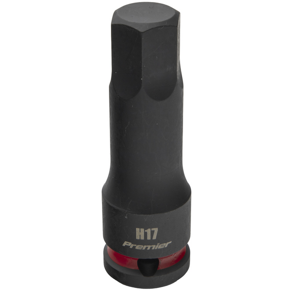 Sealey 1/2"Dr Impact Torx Bit Socket H17 (White Coded Ring)