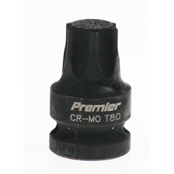 Sealey Impact trx-star socket bit (t80) 1/2"dr