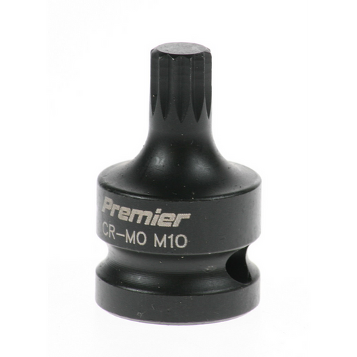 Sealey Impact spline socket bit (m10) 1/2"dr