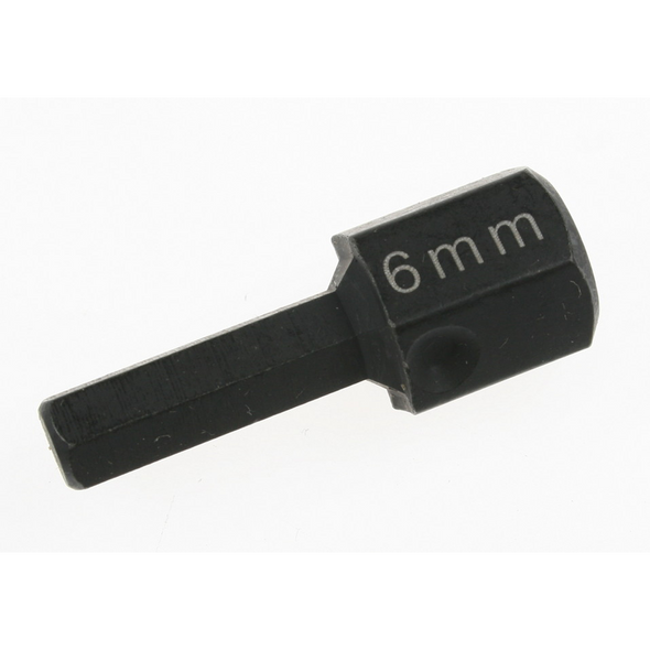 Sealey 1/2"dr.impact hex bit 6mm