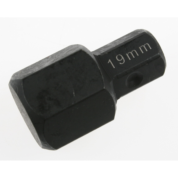 Sealey 1/2"dr.impact hex bit 19mm
