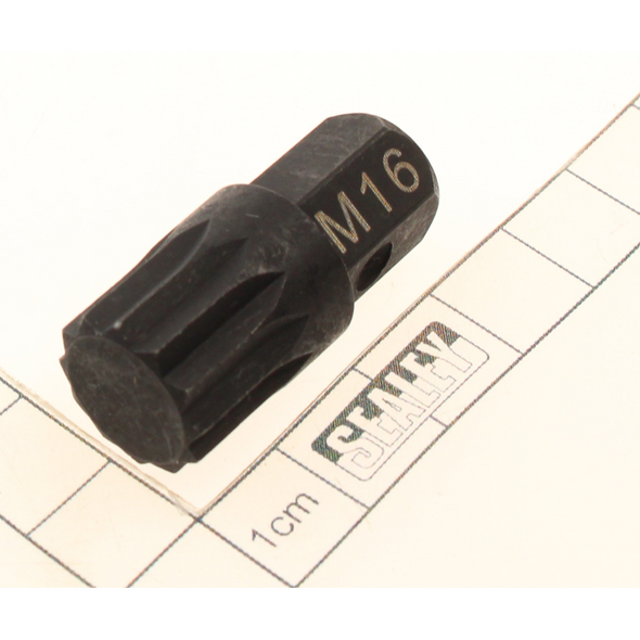 Sealey Impact spline bit 1/2" sq dr m16