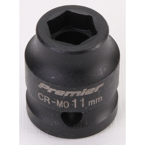 Sealey 1/2"dr low profile impact socket 11mm